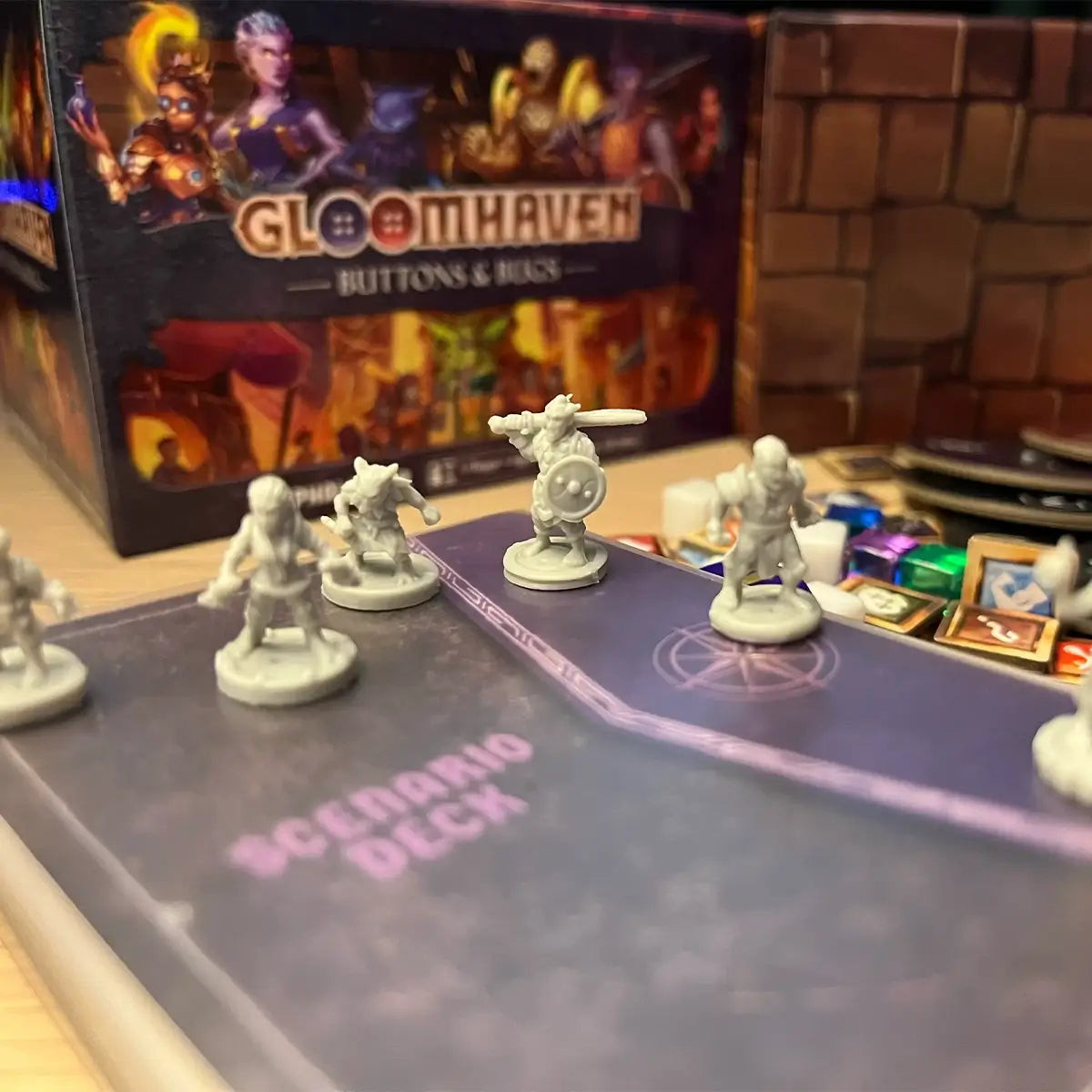 Gloomhaven: Buttons and Bugs