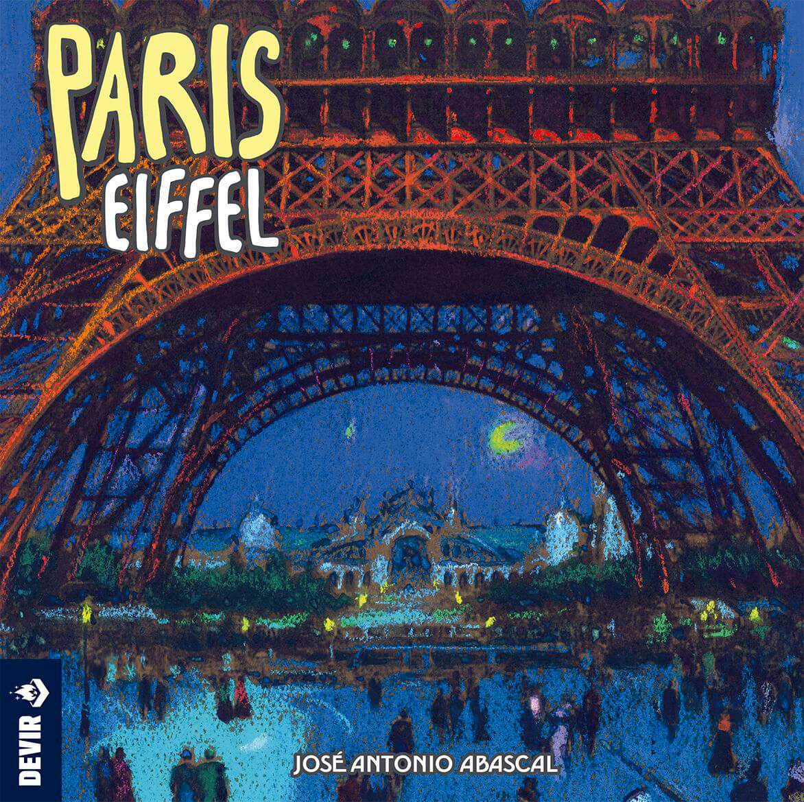 Paris La Cite de la Lumiere City of Light Eiffel Devir Games Board Games.