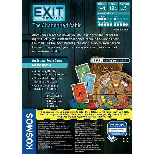 Exit: the Game - The Abandoned Cabin