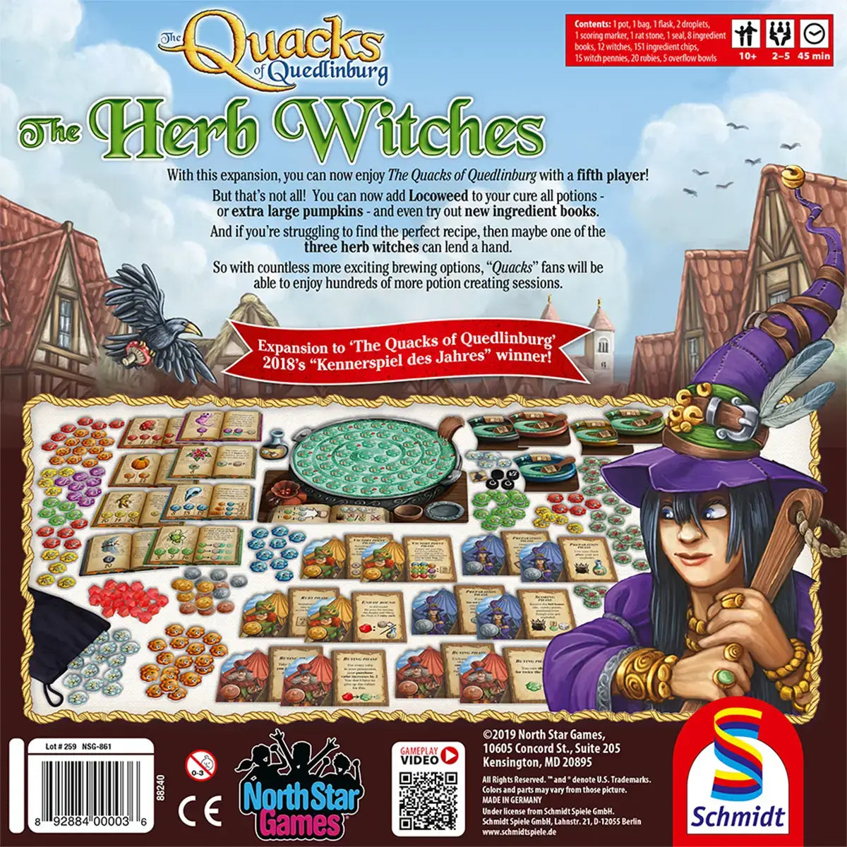 Quacks of Quedlinburg - Herb Witches Expansion