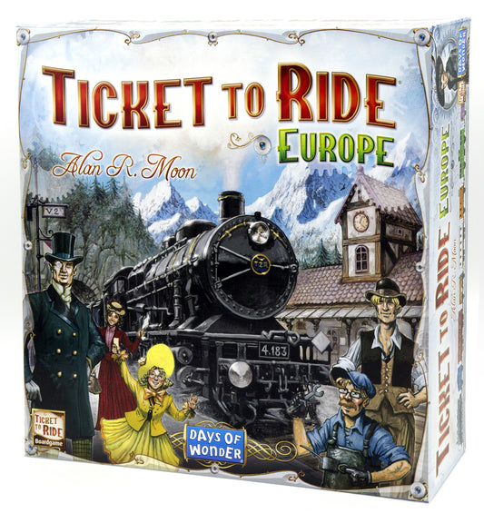 Ticket to Ride Europe Box front