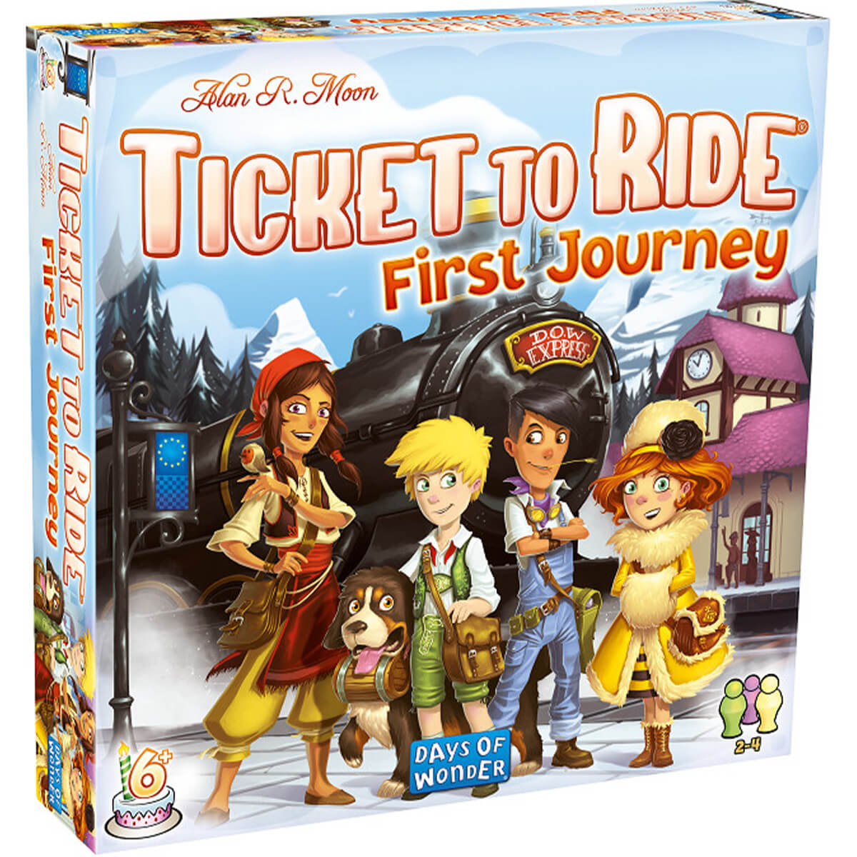 Ticket to Ride Europe First Journey Days of Wonder  Board Games.