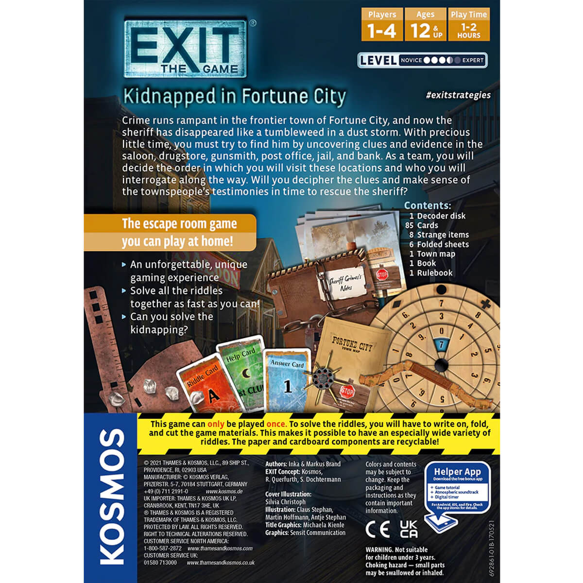 Exit: The Game - Kidnapped in Fortune City