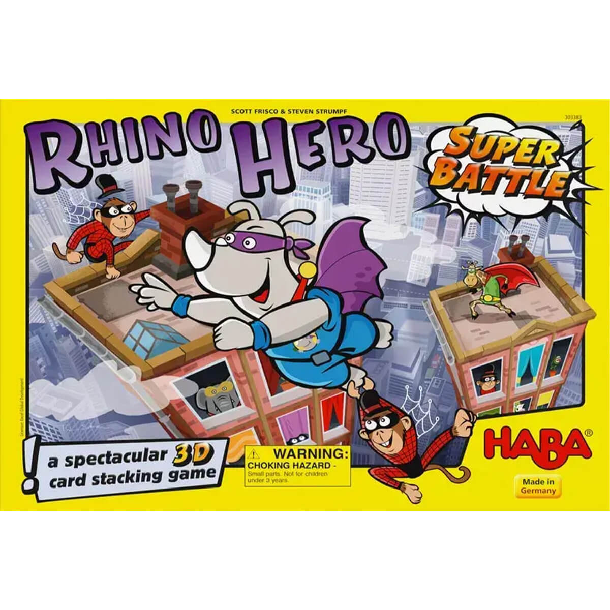Rhino Hero Super Battle.